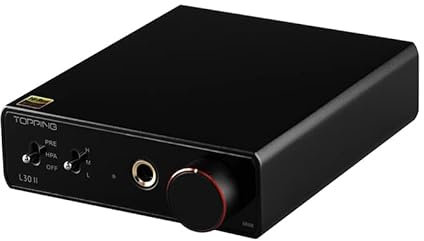 TOPPING L30II NFCA Modules UHGF Technology 0.3uV Ultra Low Noise Cost-effective Headphone Amplifier (Black)
