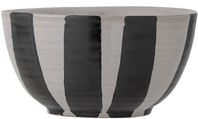 Serina Schale, Schwarz, Steingut