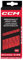 CCM Hockey Gewachste geformte Schnürsenkel (Rot/Schwarz, 243,8 cm)