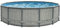 Habitat et Jardin Liner Impreso Tubular Elite para Piscina - Ø 4,88 x 1,22 m - con filtración