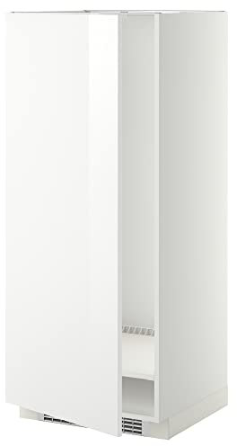 METOD Hochschrank für Kühl-/Gefrierschrank, 60x60x140 cm, Weiß/Ringhult Weiß