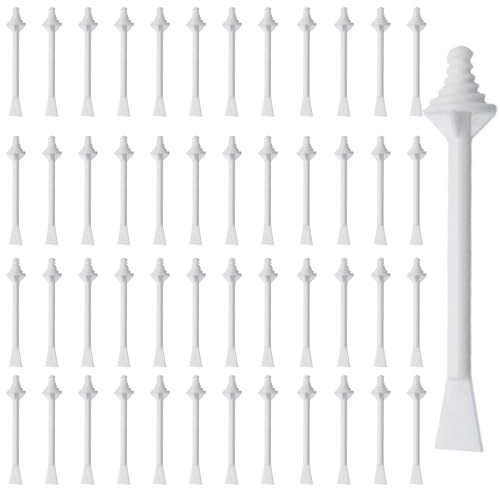 50pcs Nasenwachsstäbchen Nasenhaar Wachs Applikatoren Wachsstäbchen Applikatoren Wax Stick für Männer Frauen Reinigen von Nasenlöchern Nasenhaarentfernung Nasenlochreinigung (50)