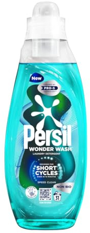 Persil Wonder Wash Speed Clean Nicht-Bio-Waschmittel, 31 Waschgänge, 837 ml