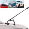 HAFOKO 8 in 1 Dreifach Kamera Saugnapf Auto Halterung Kit mit 47 Unsichtbarer Selfie Stick für Insta 360 X4, X3, X2, X,One RS,R Kamera Saugnapf Kompatibel für GoPro 13/12/11/10/9/8/7 Außerhalb