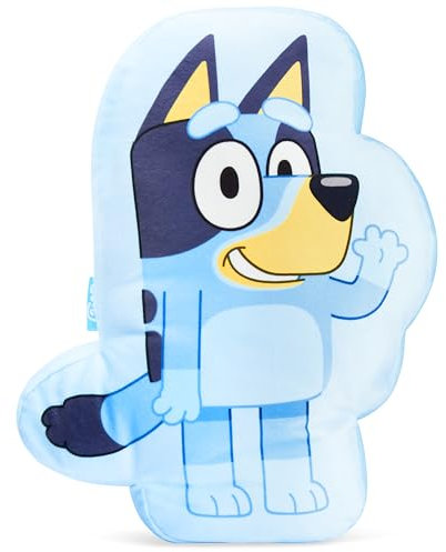 Bluey 3D Cushion Children Plush Cuddle Pillow Kids Bedroom Accessories Nursery Stuffed Animal Soft Plushies, Kids Gifts