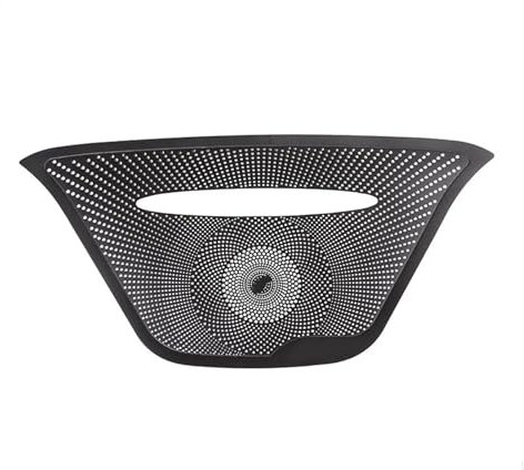 GNUFOPI Edelstahl Audio Lautsprecher Armaturenbrett Lautsprecher Abdeckung Trim Aufkleber kompatibel mit Mercedes A GLA CLA Klasse W176 X156 C117 Autozubehör