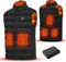 CaiQiXuan Down Heating Vest for Men