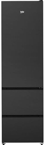 Beko HarvestFresh™ 60/40 Fridge Freezer - Black - E Rated