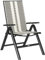 Outsunny Rattan Folding Chair Outdoor, 5-Position Adjustable Wicker Garden Dining Chair with High Backrest, Wide Armrest, for Patio, Terrace, Balcony, Black