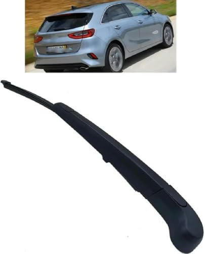 KFBJM Heckscheibenwischerblatt & arm Set für Kia Cee'd Ceed Pro XCeed Proceed CD 2018-2023, Auto Heckwischerarm Heckscheibenwischer Gummi Reinigungsfenster Ersatzteile