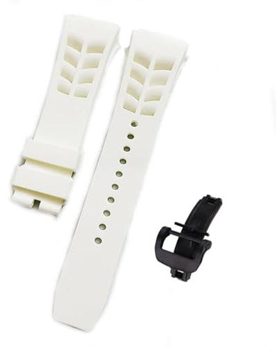 ROUREOX Verstellbares Sport Armband for Richard Mille | Wasserdicht & Schweißresistent aus Silikon Casual Sport Herren