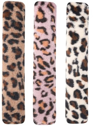 Wegiwuca Lot de 3 oreillers en peluche léopard pour chat, anti-stress, durable, jouet à griffer, pratique pour les activités intérieures, les jeux interactifs, les coussins de chat