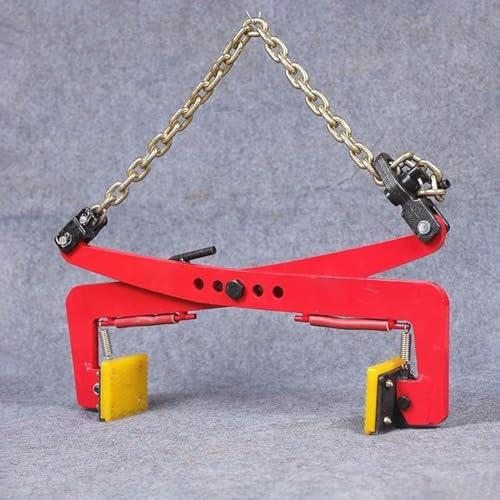 RJYYYDS Heavy-Duty Adjustable Granite Curb Chain Pliers & Paver Lifter, Extra Large Scissor Lifter Tool for Easy Stone/Granite Slab Handling & Lifting,L