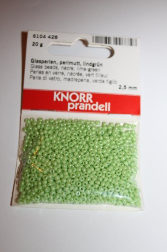 Knorr prandell Böhm.Rocaille 2,5mm 20g lindgrün