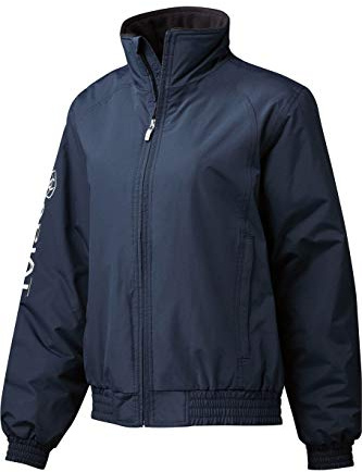 ARIAT Womens Waterproof Stable Jacket - Navy Blue