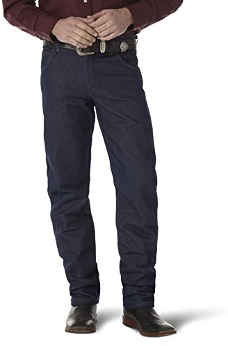 Wrangler Men's Premium Performance Cowboy Cut Jean, Navy, 38x32