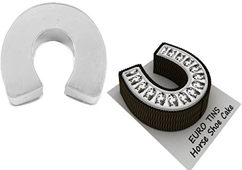 EUROTINS Professionelle Kuchenbackform/Backform, Hufeisen