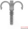 Ram - Ramclip Double, 20mm, Gris, Seau de 100