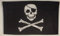 Buddel-Bini Versand Flagge Fahne Pirat 90x60 cm wetterfest und lichtecht für innen und aussen Piratenflagge