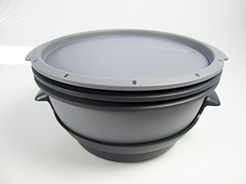 TUPPERWARE Mikrowelle MicroGourmet Dampfgarer grau Mikro Dampfwunder Micro
