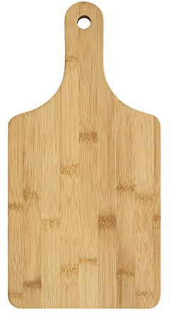 Premier Housewares Chopping Paddle Board, Bamboo, Small, Bamboo, Natural,, 18 x 35 x 2 cm