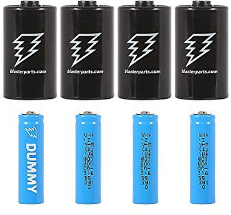 Blasterparts - Tuning-Set für Nerf N-Strike Titan CS-50 (Voltage Mod) - Dartblaster Modding für Mehr Reichweite und Schnelle Darts - Blaster-Tuning & Zubehör