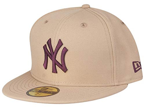 New Era 59Fifty Fitted Cap - New York Yankees beige - 7 5/8