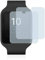 BROTECT 2 Stück Full-Cover Schutzfolie für Sony Smartwatch 3 SWR50 Full-Screen Displayschutz-Folie [3D Curved, Anti-Fingerprint, Kristall-Klar]