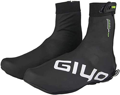 Bprtcra Fahrrad Überschuhe Wasserdicht, Winter Wasserdicht Mit Reißverschluss Winter Winddichter Thermischer Schuhüberzieher Radsport für Damen Herren, Radüberschuhe MTB für Outdoor Sports (XL)