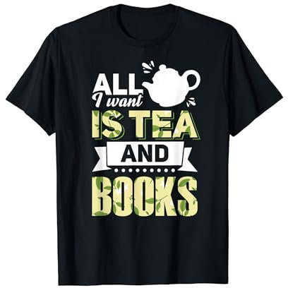 Tisana Bevitore Tea and Books Maglietta