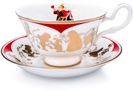 English Ladies Queen of Hearts Cup and Saucer DIAWCS16030