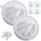 Filtro de Alimentos para Embudo Cocina Colador de Cocina Filtro Colador de Mermelada Filtro Aceite Cocina Para Accesorio de Cocina de 13 cm para Jug Café Vino Mermelada（200 Mallas＋400 Mallas）