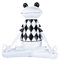 Queemie Abstrakte Meditierende Yoga Frosch Figur Kunst Harz Frösche Modell Statue Lustige Personalisierte Tier Sammelfiguren für Wohnzimmer Heim Büro Schreibtisch Dekoration