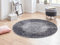 Hanse Home Gloria Orient Teppich Rund ⌀160cm – Wohzimmerteppich Mehrfarbig Vintage Teppich Orientalisches Muster für Flur, Esszimmer, Schlafzimmer, Kinderzimmer, Wohnzimmer, Küche – Mouse