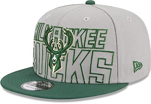New Era Snapback Cap - NBA 2023 Draft Milwaukee Bucks