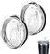 2PCS 20Oz Tumbler Lids, Modern Spill Proof Replacements for Stainless Steel Travel Cups