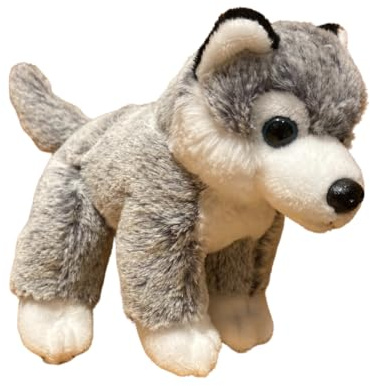 Dani Creations Husky Plüschtier, 13 cm