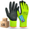 PRESTIGION Arbeitshandschuhe Herren Größe 11-XXL (12 Paare) – Latex Handschuhe Arbeit - Abriebfest - Ideal für die Baustelle, den Heimwerker oder den Garten