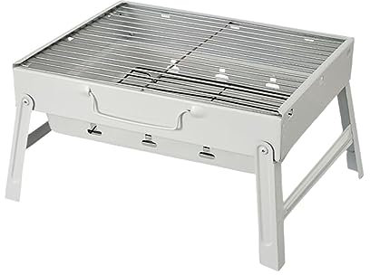 asdchZen Pinchos De Barbacoa Parrilla De Barbacoa Portátil Plegable De Carbón Parrilla Liviana Parrilla De Barbacoa Al Aire Libre para Picnics Jardín Camping Playa