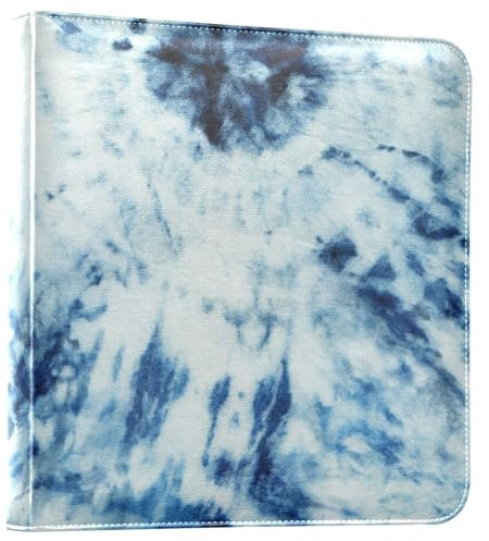 Blue Tiedye Indigo Fotoalbum Binders Photobooks Self Adhesive Photo Alben Book Childhood Photo Album 4x7