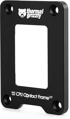 Thermal Grizzly - Contatto Intel 1851 V1 - Per Una Pressione Di Contatto Ottimizzata Della CPU - Migliora Le Prestazioni Di Raffreddamento - Facile Installazione - Per Socket Intel Core