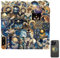 50 Stück Anime Graffiti Sticker,Sticker Aesthetic,Scrapbook Stickers,Kosmische Sterne Mond Aufkleber,Fur Laptop Macbook Motorrad Helm Journal Kindle Koffer Scrapbook, Vintage Cool Sticker Für Teenager