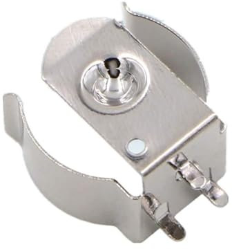 Rudiaoa 10 x Batterie-Positivschrapnell-Batterie-Klemme für 18650 CR123A Batterie-Federstahl TBH-18650-CLIP01