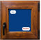 Ventana PVC Reforzada 500x500 Roble Dorado | Oscilobatiente Derecha | Cristal Climalit Mate | Perfil Aluplast | Entrega 24/48h