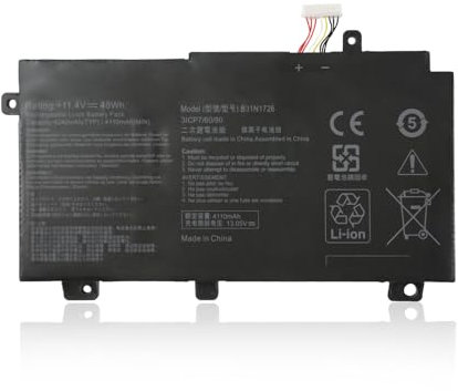 Chinoket B31N1726 Batterie pour Ordinateur Portable ASUS TUF FX504 FX504G FX504GD FX504GE FX504GM FX505 FX505DT FX505DV FX505GT FX505GD FX505GM FX80 FX80G FX80GD FX80GM FX86 B31BN91 A41LK9H