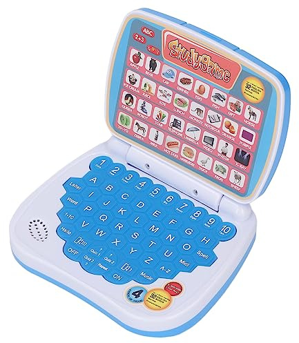 Fdit Intelligenter Lern-Laptop für Kinder, 5 Modi, Spielzeug, am besten für die Vorschule, Computerspielzeug für Kinder ab 3 Jahren