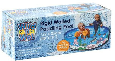 PMS 48x10 PRINTD RIGID WALL POOL 16G. IN PRTD BOX