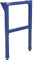 ADB Werkbankfuß höhenverstellbar, Lichtblau (RAL 5012), für Werkbänke 700 mm Tiefe, stabil, pulverbeschichtet, mit Bodengleitern, inkl. Montagematerial