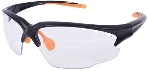 Rapid Eyewear ‘Expert Clear’ FAHRRADBRILLE KLAR GLÄSER für Damen und Herren. Radsportbrille mit Transparent Anti Nebel Linsen. UV400 Schutz Brille. Für Rad, Mountainbike, Laufen, schieß usw.