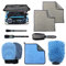 Sudz Budz® Premium Autowaschset 10-teilig | Auto Waschhandschuhe, Twisted Loop, Flauschhandtuch, Glashandtuch-Set, Felgen- und Detailbürsten-Set. Professionelles Reinigungszubehör für die Autopflege